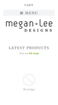 Mobile Screenshot of meganleedesigns.com